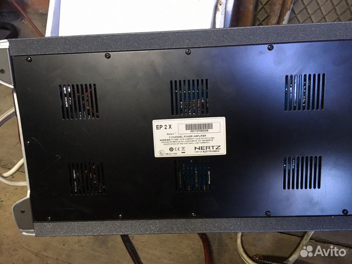 Двухканальный усилитель для автомобиля Hertz EP 2X