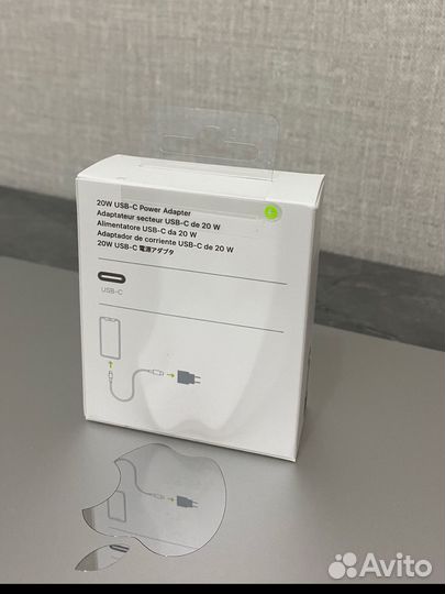 Блок питания (адаптер) apple 20w оригинал