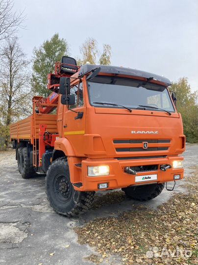 КамАЗ 43118 с КМУ, 2020