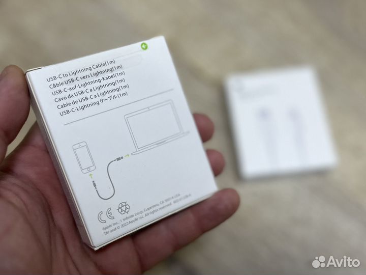 Кабель для iPhone Type-C Lightning 1м Новый