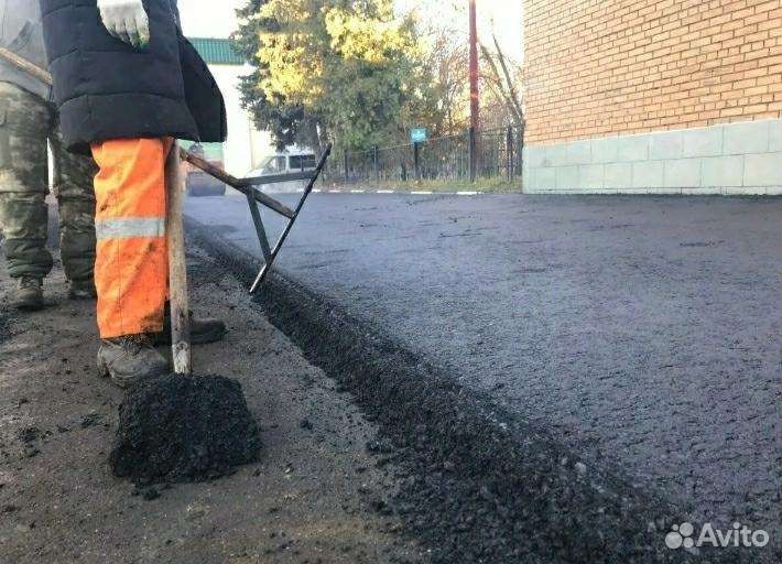 Асфальтирование дорог двора укладка асфальта