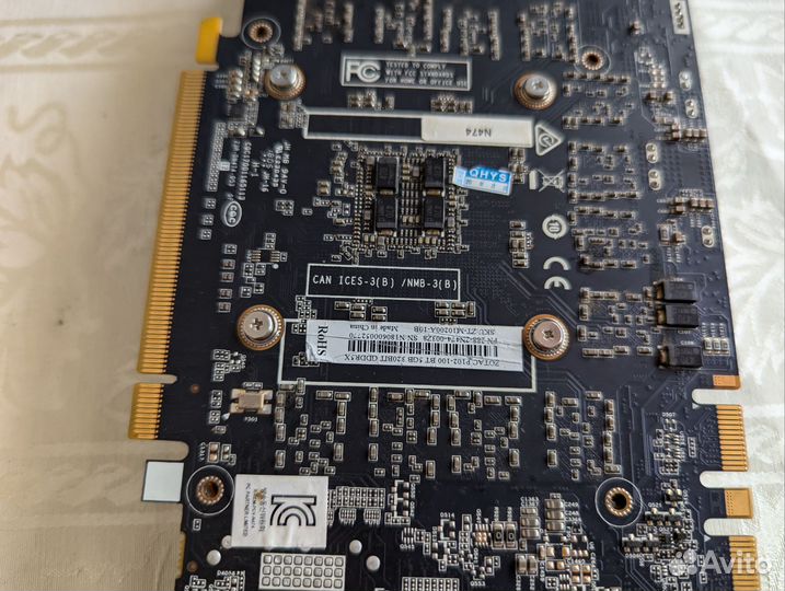 Видеокарта Zotac P102-100