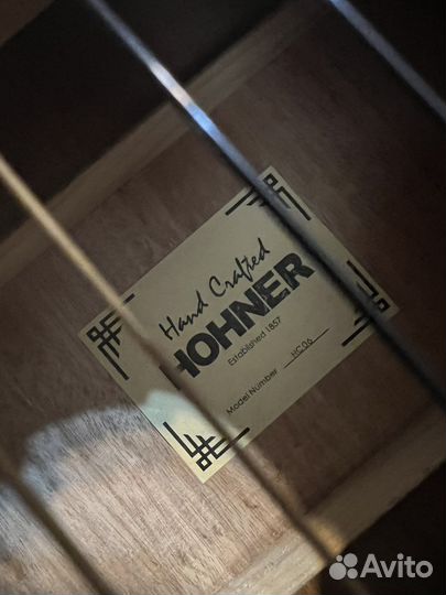 Акустическая гитара Hohner HC-06 классическая