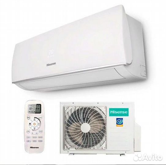 Кондиционер Hisense smart DC Inverter. Установка