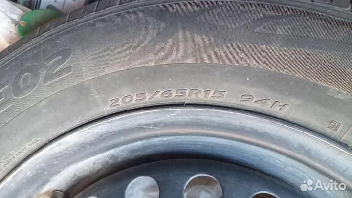 Колеса r15(5*114.3) 205/65/15 hankook