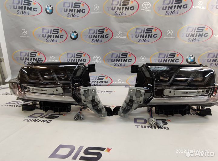 Фары Toyota Lk 200 c 16г стиль Lexus