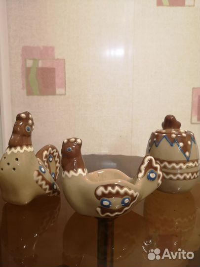 Пасхальный керамический набор (СССР)