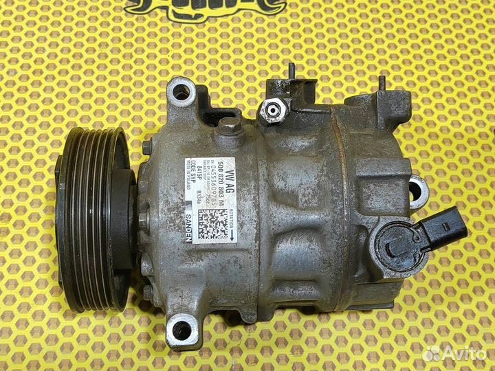 Компрессор кондиционера Skoda Rapid