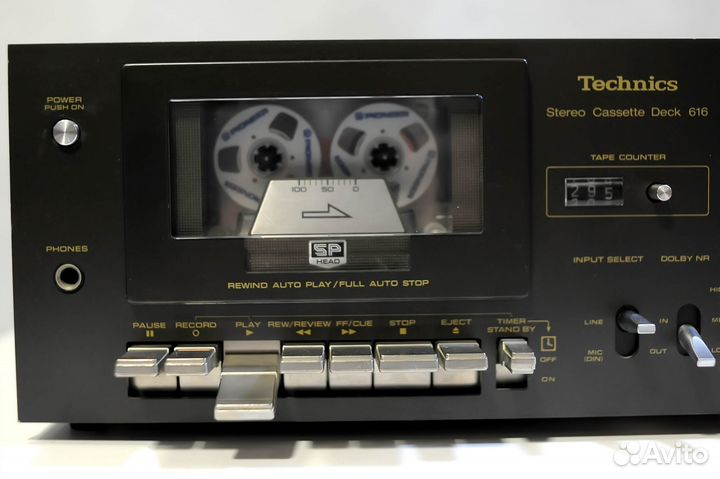 Кассетная Дека Technics RS-616, 1978г