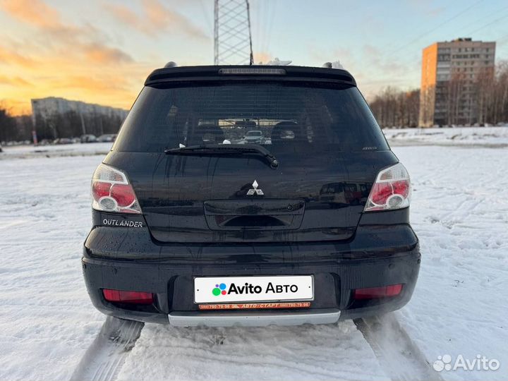 Mitsubishi Outlander 2.4 AT, 2007, 187 340 км