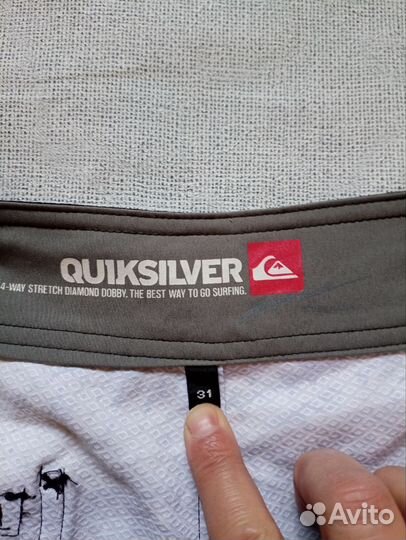 Шорты муж спортивные Quicksilver 46р