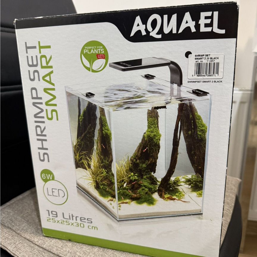 Аквариум aquael shrimp set SMART 19 litres