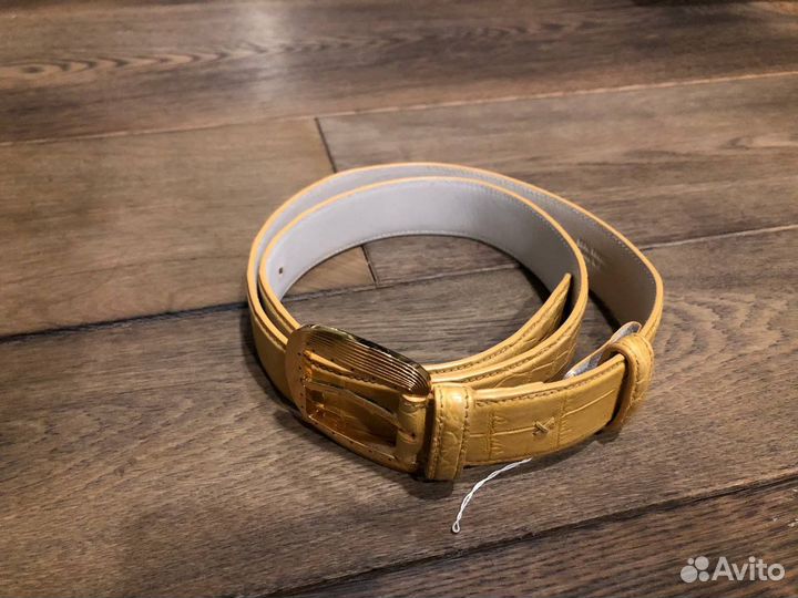 Ремень крокодил Steffano Ricci (оригинал)