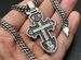 Серебряный крес�т православный