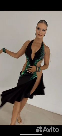 Платье латина для бальных танцев