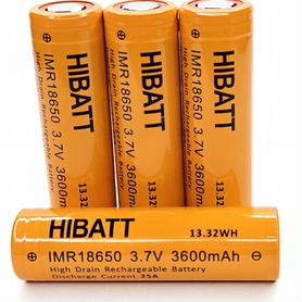 Высокотоковый Li-Ion аккумулятор hibatt - 3.6 Ah