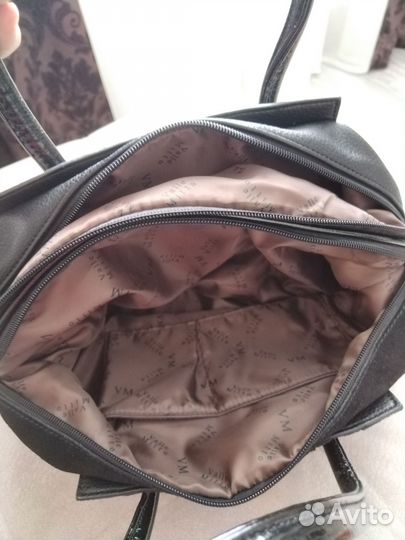 Сумка замшевая