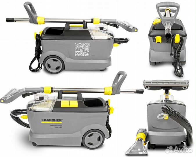 Аренда моющего пылесоса karcher puzzi 10/1