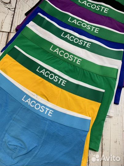 Трусы мужские боксеры lacoste