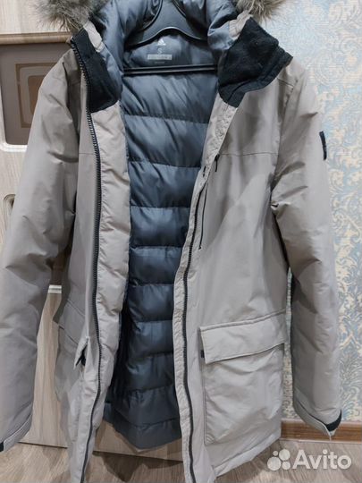 Мужская зимняя парка с мехом