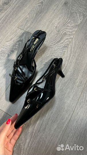 Босоножки miu miu