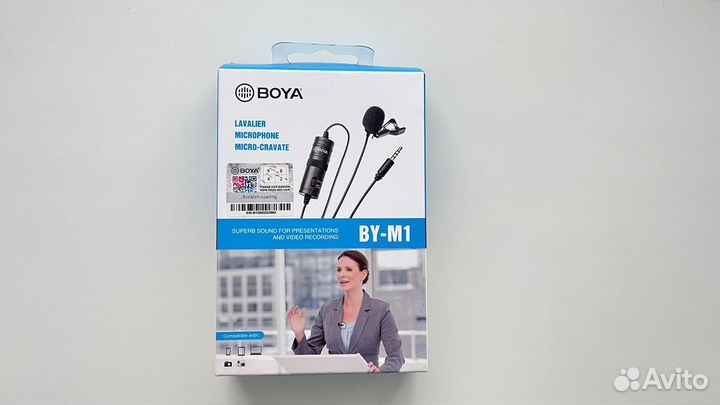 Петличный микрофон Boya BY-M1