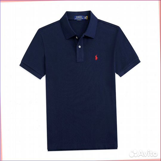 Поло футболка Polo Ralph Lauren (Лучшее качество)