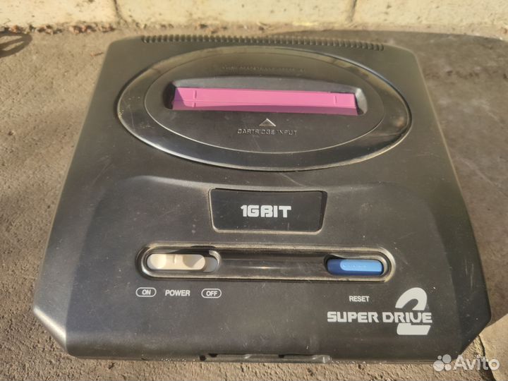 16 bit super drive корпус игровая приставка из 90х