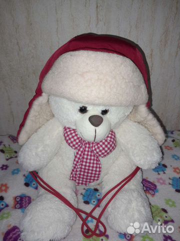 Шапка ушанка детская