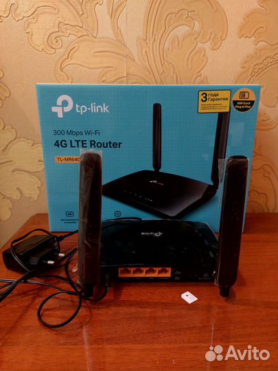 Роутер TP-link TL-MR6400 v5 WI FI 4G