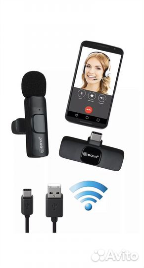 Петличный микрофон wm-4