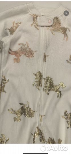 Флисовый комбинезон для девочки