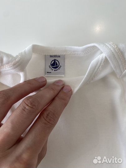 Боди для девочки Petit Bateau