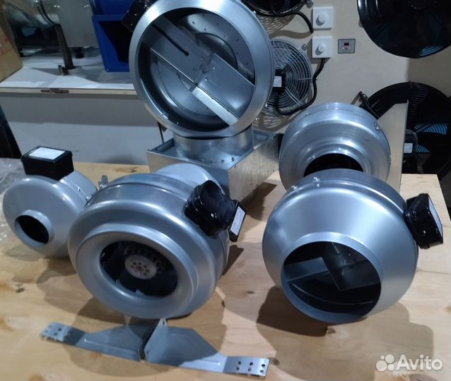 Круглый вентилятор вк на вытяжку и приток