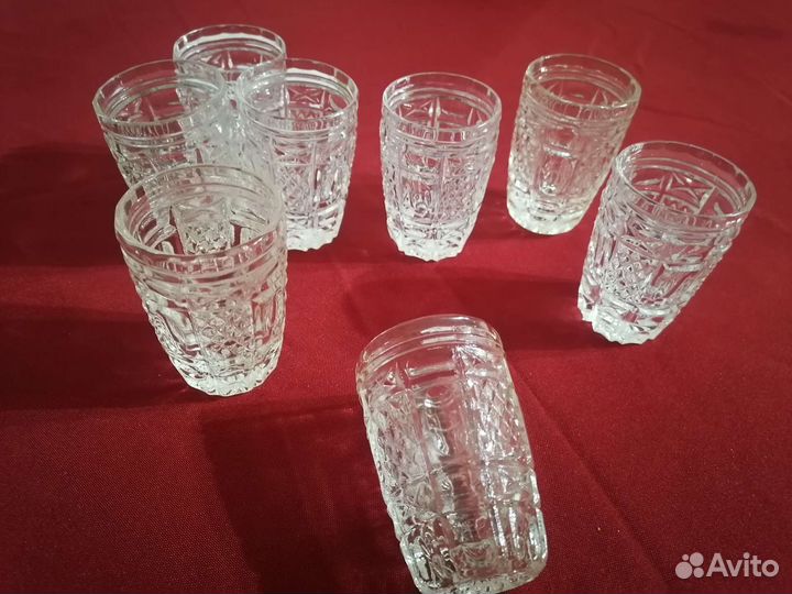 Хрустальные рюмки СССР