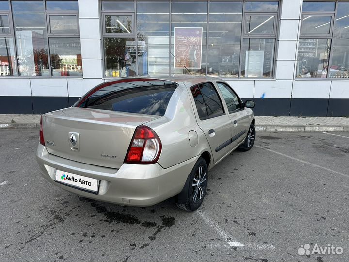 Renault Symbol 1.4 МТ, 2007, 223 900 км