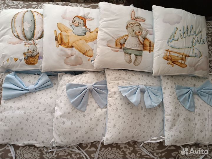 Бортики в кроватку