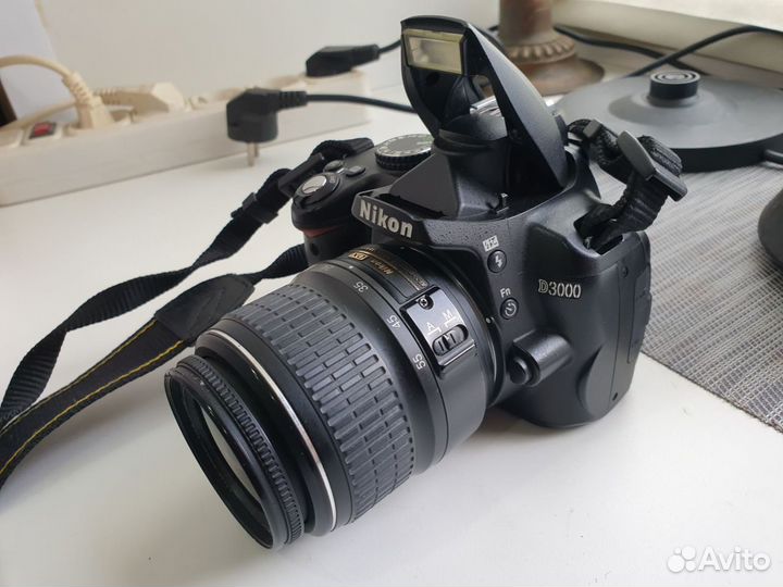 Зеркальный фотоаппарат Nikon d3000