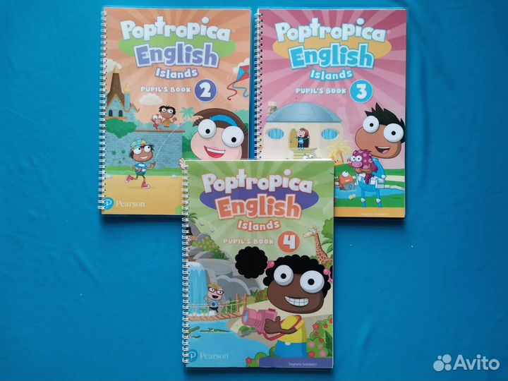 Poptropica English Islands 1, 2, 3, 4