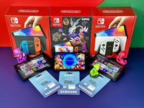 New Nintendo Switch Oled прошитые Pico всех цветов