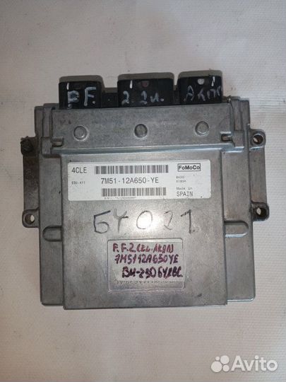 Блок управления двигателем Ford Focus 2
