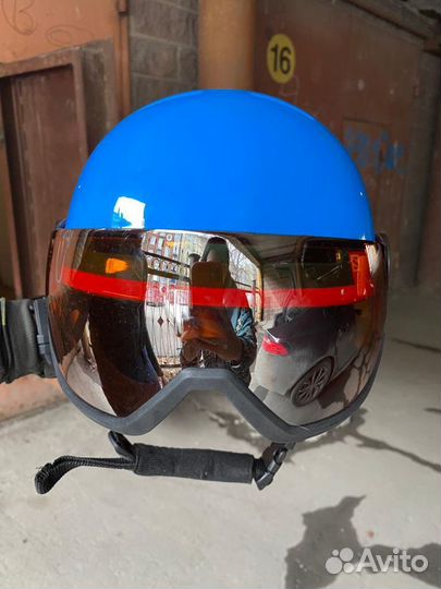 Шлем горнолыжный детский с визором Salomon