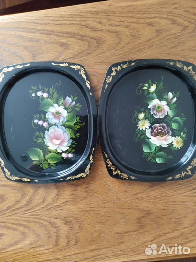 Поднос металлический СССР