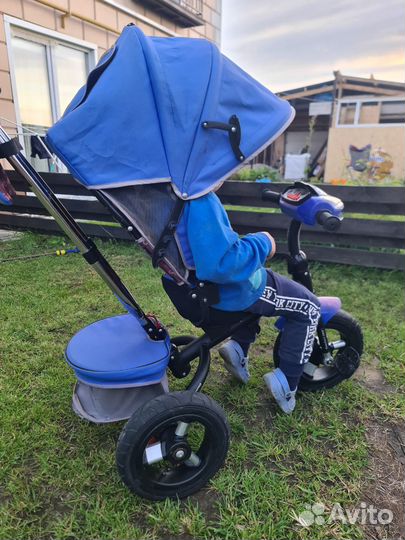 Детский трехколесный велосипед бу