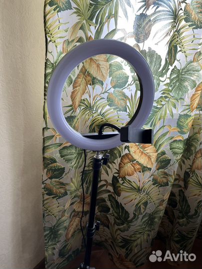 Лампа кольцевая со штативом