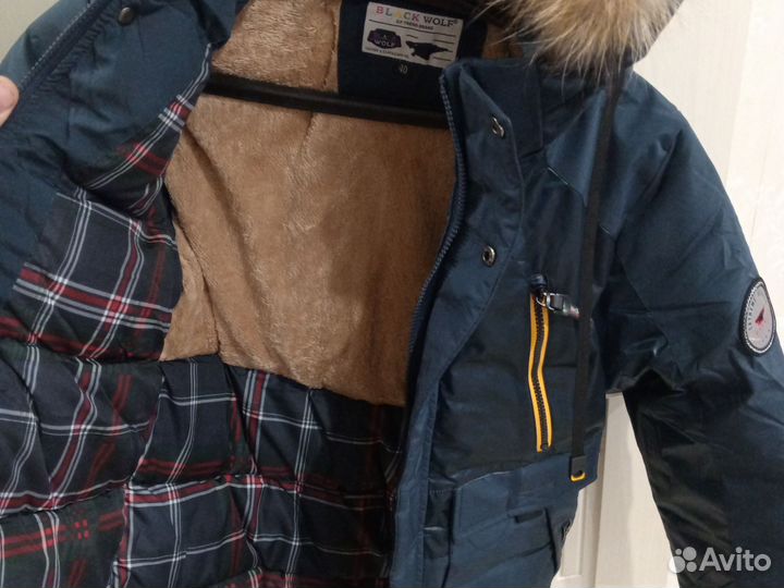 Зимняя куртка для мальчика 10-13 лет