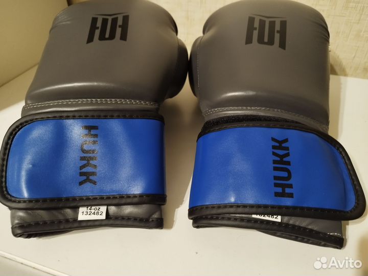 Перчатки боксерские Hukk Train+перчатки бинты