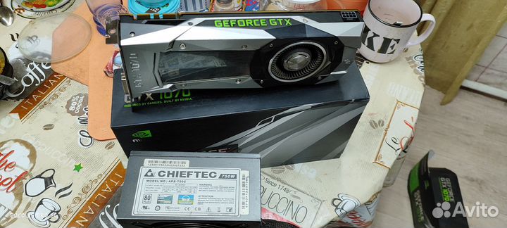 Видеокарта с блоком питания