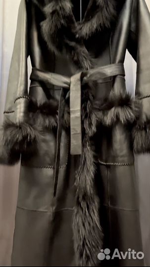 Дубленка натуральная женская 42 44