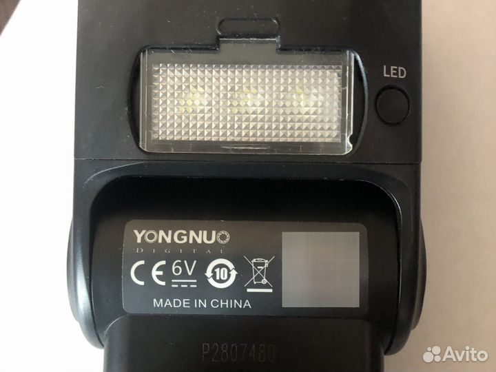 Вспышка Yongnuo yn968ex-rt